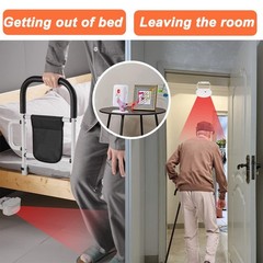 Upgraded Version Bed Sensor Alarm and Fall 1 Caregiver Pager+1