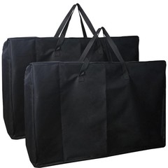 2 Pack Heavy Duty Folding Chair Storage Bag, 600D Chair Storage Case for Beac…
