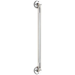 SM Nova Wall Grab Bar 24″ Chrome with Knurled Handle Item #8024CH-R