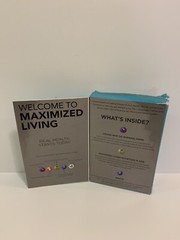 Maximized Living Welcome Kit Workout Tape Healthy Eating Book Healthy Living