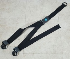 Quickie SR45 Tilt in Space Manual Wheelchair Lap/ Seat Belt