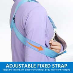 Kids Arm Sling Shoulder Immobilizer Children Wrist Elbow Injury Both Hands S