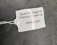 Quantum Edge HD Mobility Wheelchair Scooter Cable Guard Track Protector Chain