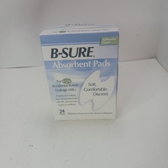Incontinence Liner One Size Fits Most Box Of 24 By Birchwood Laboratories NIB
