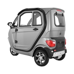VEVOR 3-Wheel Enclosed Mobility Scooter for Seniors 650lbs Capacity 3-Seater
