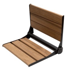 ALFI brand ABS17 15″W Shower Seat – Black