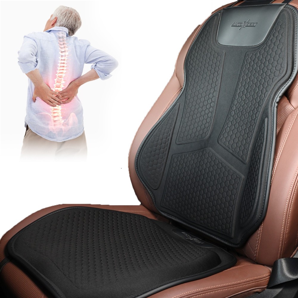 Gel Honeycomb Seat Cushion & Lumbar Support Pillow Set for Car Cushion,Chairs