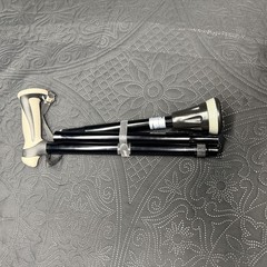 Rehand Walking Cane Foldable Adjustable Tool Collapsible Black All Terrain