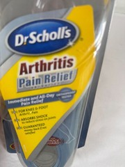 Dr. Scholls Arthritis Pain Relief Orthotics Womens Sizes 6-10 Shock Guard