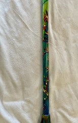 Custom Walking Cane for Men Hand-Painted By Disabled Veteran