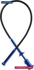 24.4 in Claw Grabber Tool,Bendable Hose Reacher Pickup with LED Light,4 Claw Pic