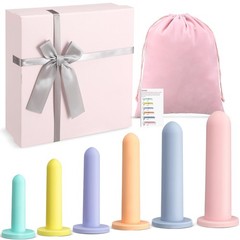 Geiserailie 6 Pcs Silicone Fitness and Exerciser Set for Kegel Exercises with