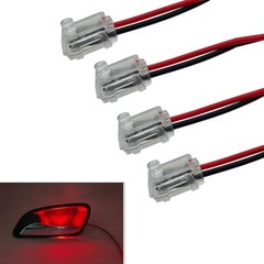 Car Door Handle Light LED Ambient light 12V Door Bowl Decorative Light Red