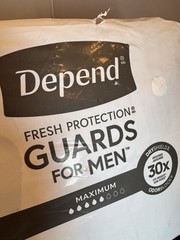 New in package Depend For Men GUARDS, Maximum Protection, 52CT