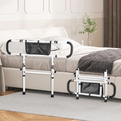 SVOPES Bed Rails for Elderly, 180 Foldable, 450 LBS Capacity, Senior Safety