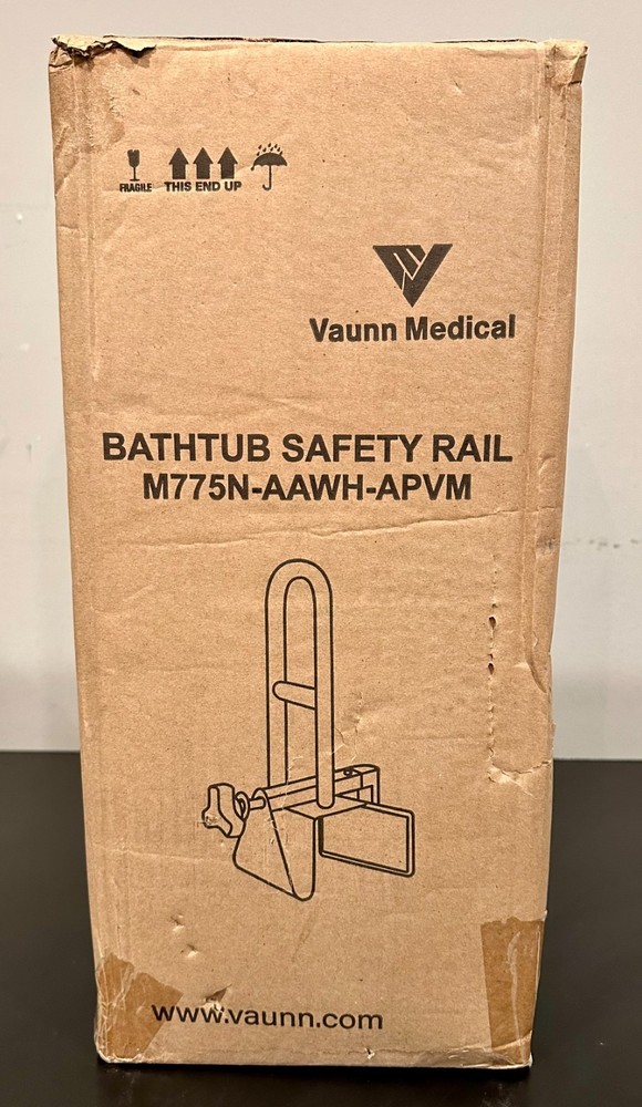 Vaunn Medical Bathtub Safety Rail M775N-AAWH-APVM *NEW/OPEN BOX*
