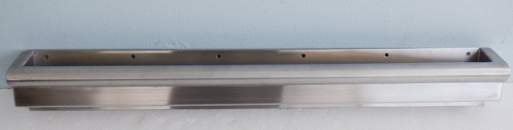 36″ Stainless Grab Bar / Storage / Drainage Tray Combo