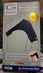 NEO G EASY-FIT SHOULDER SUPPORT UNIVERSAL SIZE LEFT OR RIGHT ARM – NEW