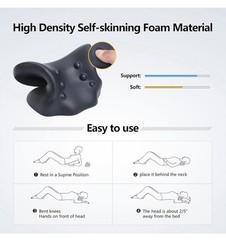 Neck Shoulder Relaxer Massage Rest Pillow Neck Stretcher Cervical Spine Health