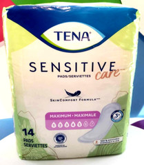 3 – Tena Serenity Bladder Control Pads Heavy (Pack of 14) Total 42 Pads- Toallas