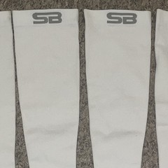 SB Sox Compression Socks Sz L/XL Set Of 5 White NWOT
