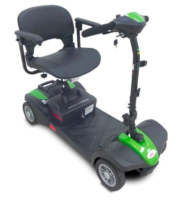 EV Rider MiniRider Lite 4-Wheel Mobility Scooter with Basket, 12Ah Battery,…