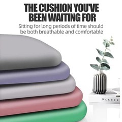 35cm 40cm 45cm Thick Seat Cushion Ultra Soft Foam Car Seat Pad Anti-Slip