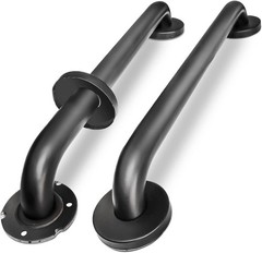24 Inch Handicap Grab Bars, 2 Pack Stainless Steel Grab Bar for Bathtubs and …