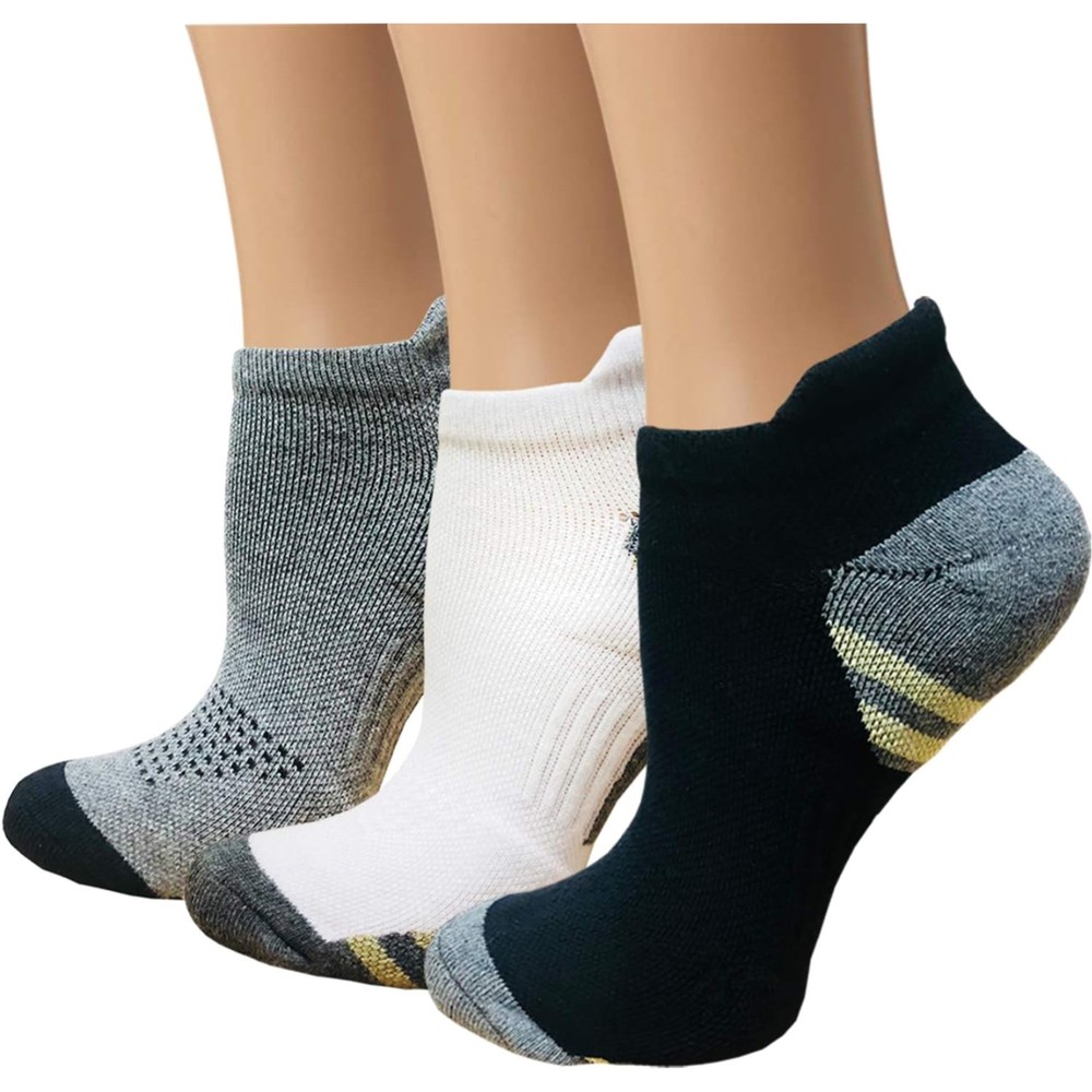 Copper Compression Socks Women and Men 3 Pairs – Circulation Arch Support Pla…
