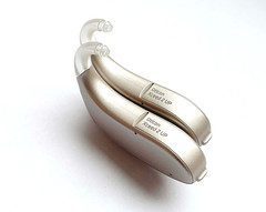 Used,Pair of Oticon Xceed 2 UP behind the ear BTE/Beige color – USA Shipping