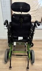 Quickie TS Tilt-in-Space Wheelchair Special Edition Green Frame Sunrise Medical