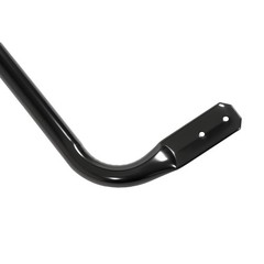 Universal Step Handrail Sturdy Black Metal For Stairs Porch & Loft Steps
