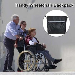 Wheelchair Bag Waterproof Backpack Mobility Scooter Large Storage Carry Bag
