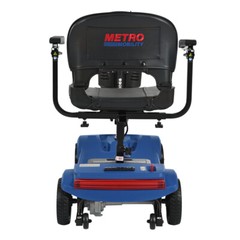 4 Wheels Foldable Mobility Scooter 20 Miles 330bs Capacity 5 MPH w/ LED Light