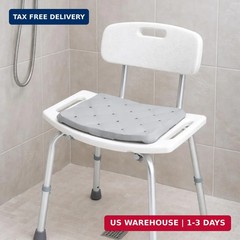 DMI Bath Seat Foam Cushion for Transfer Benches, Shower Chairs, Bath Chairs, Sta