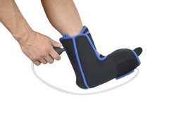 NEW Brace Direct Cryotherapy Air Pump Ankle Foot Wrap Cold Therapy