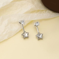 Allergy Safe Twinkle Star Studs Everyday Wear Zinc Alloy Fashion Accessory