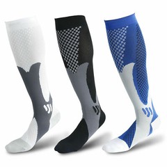 Compression Socks 30-40mmhg Knee High Running Sport Long Stockings Ankle Support