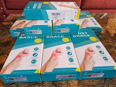 LOT of 10 Cofoe Medium Left Handed Wrist Brace