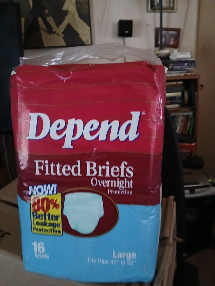 vintage depends large diapers