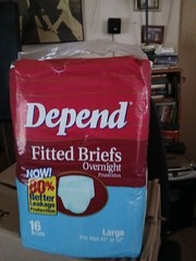 vintage depends large diapers