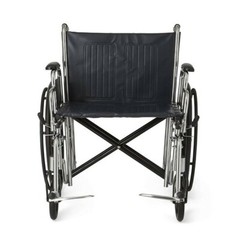 Medline MDS806900 Excel Extra-Wide 24″ Bariatric Wheelchair