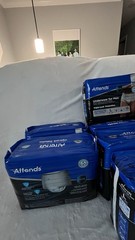 Attends Adult Incontinence Underwear Men L36”–52”Ultimate Absorbency 144Ct Lot 8