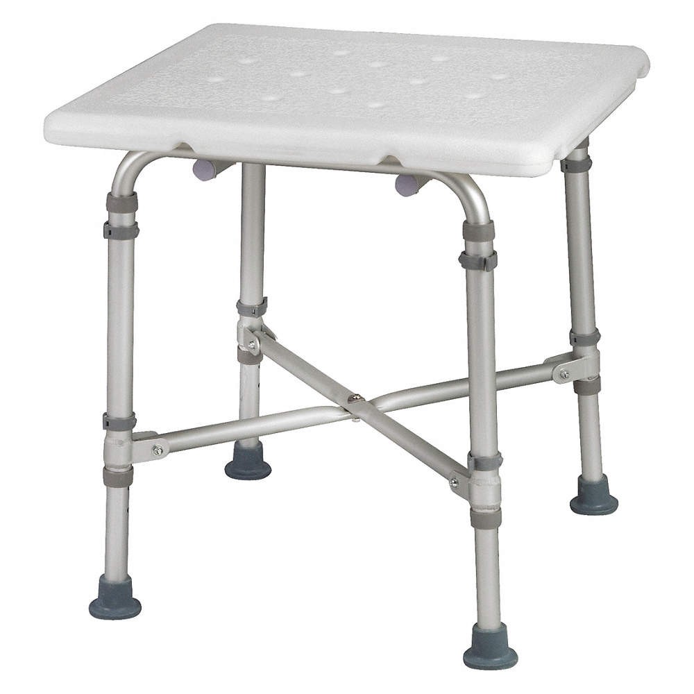 HEALTHSMART 524-1814-1999 Shower Seat,Plastic,21 in Seat W 52JT54