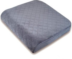 Large 19″X17″X3.25″ Medium-Firm Memory Foam Seat Cushion With Cooling Effect,