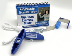RangeMaster Molded Rubber Handle Shoulder Pulley │ 1 Count (Pack of 1), N.a.
