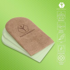 Mars Wellness Gel Heel Lift – 3 Layers, 1/8″ per Layer, Adjustable Height -…