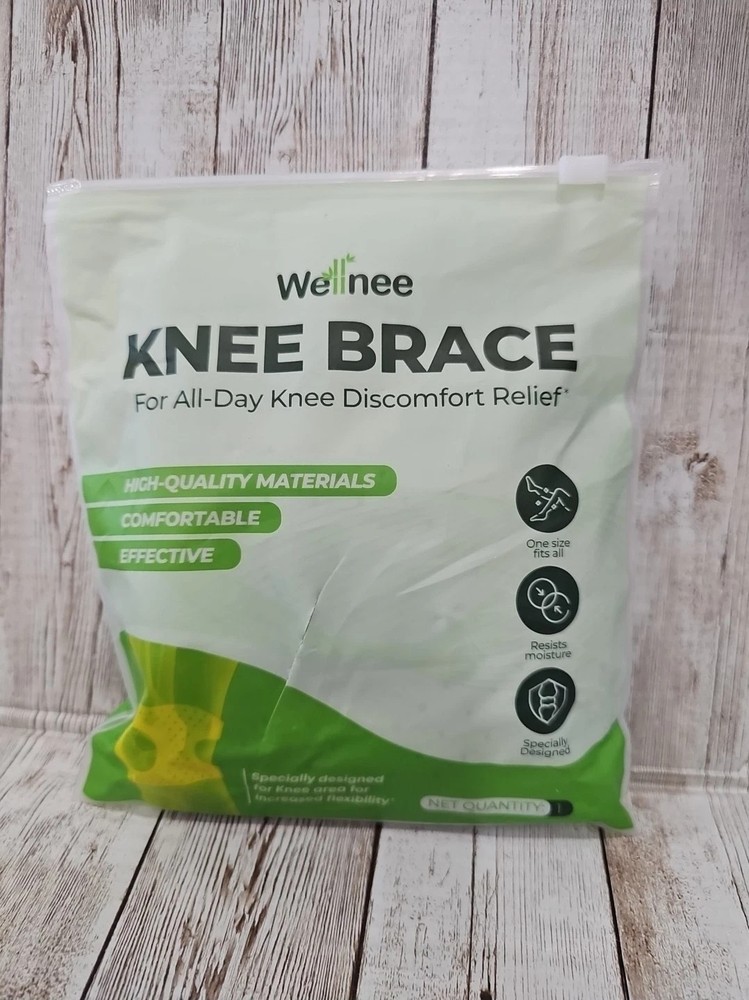 Wellnee Knee Brace For All Day the Discomfort Relief One-Size-Fits-All FAST SHIP