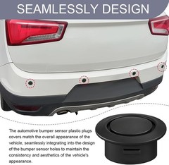 10PCS Car Bumper Sensor Hole Plugs, Automobile Front and Rear Bumper Radar Pr…