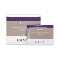 Sting-Free Adhesive Remover Wipes for Stomas & Wounds, Alcohol-Free, 25ct Box